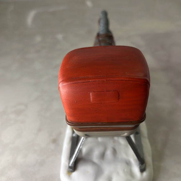 Department 56 Snow Village One Horse Open Sleigh Vintage 5982-0 in Box - Picture 3 of 5